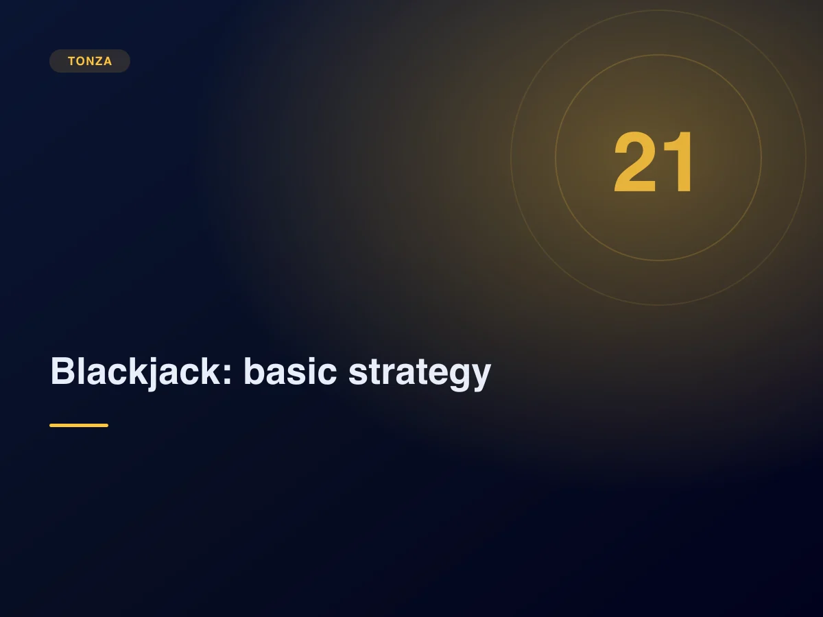Blackjack basic strategy: what it fixes and what it cannot